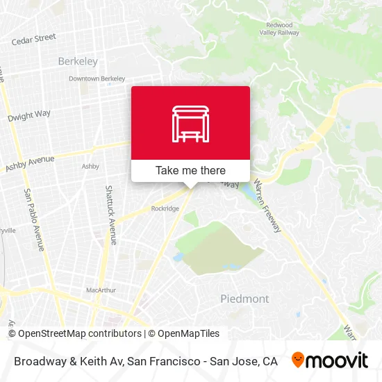 Broadway & Keith Av map