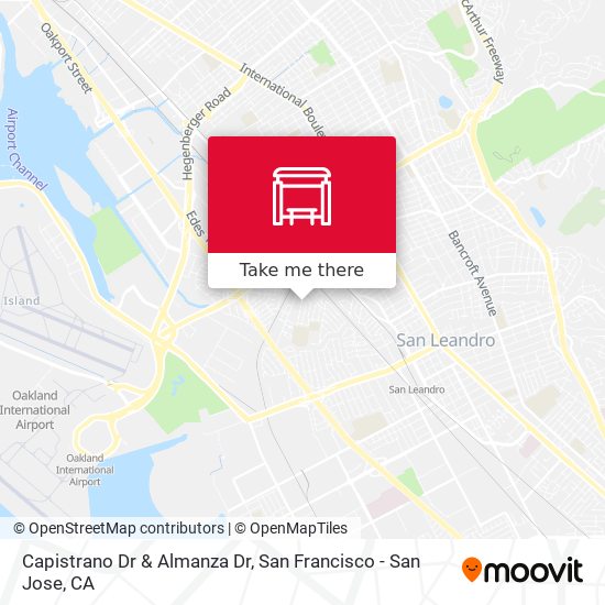 Capistrano Dr & Almanza Dr map