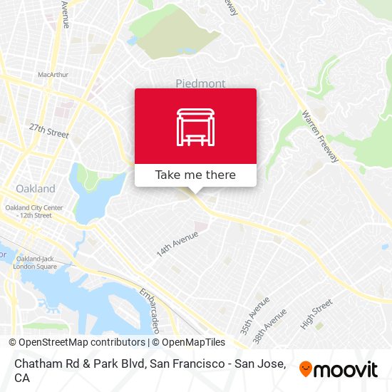 Chatham Rd & Park Blvd map