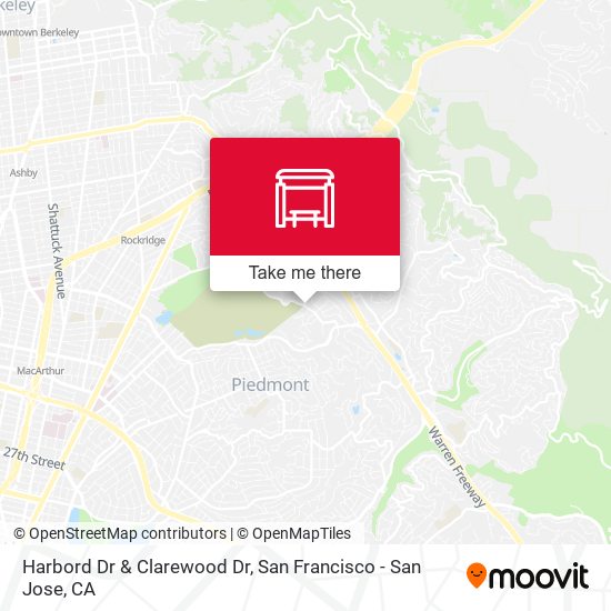 Harbord Dr & Clarewood Dr map