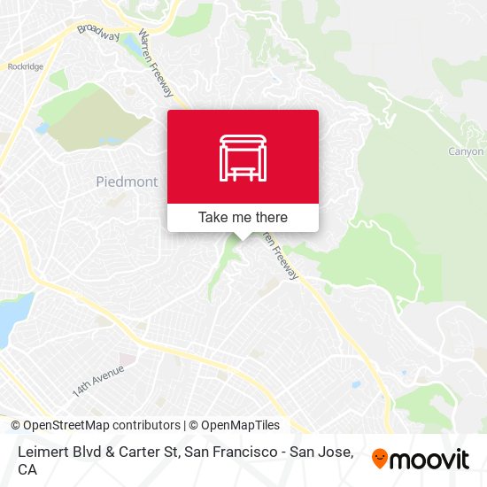 Leimert Blvd & Carter St map