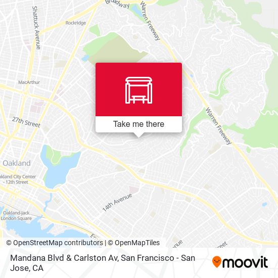 Mandana Blvd & Carlston Av map