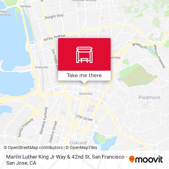 Mapa de Martin Luther King Jr Way & 42nd St