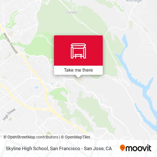 Skyline High School map