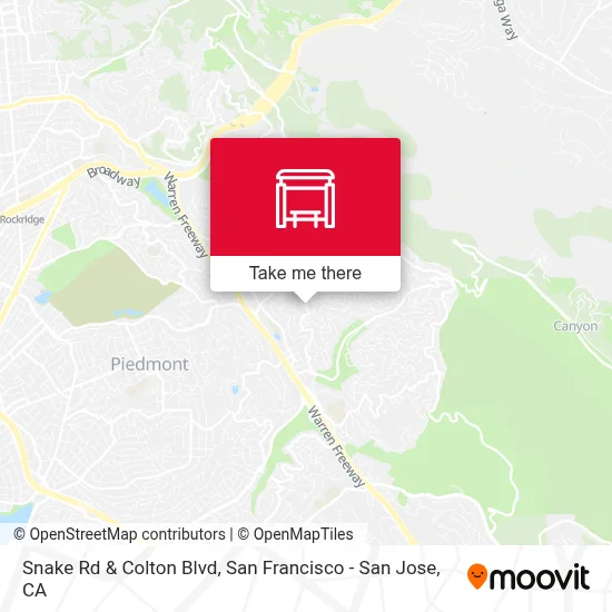 Snake Rd & Colton Blvd map