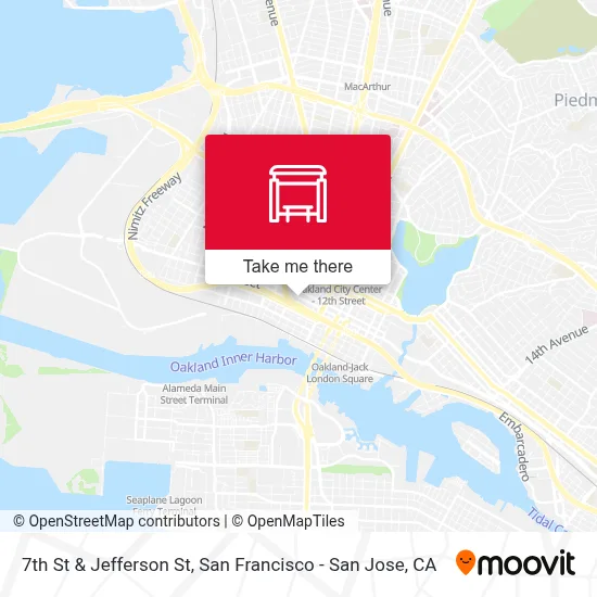 7th St & Jefferson St map