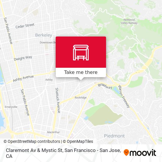 Claremont Av & Mystic St map