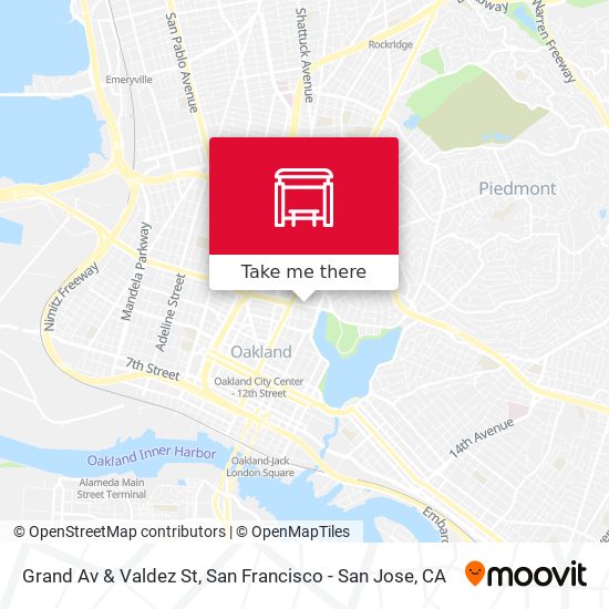 Mapa de Grand Av & Valdez St