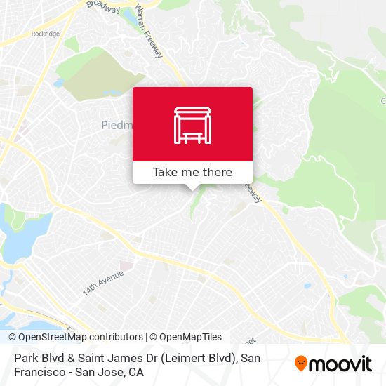 Park Blvd & Saint James Dr (Leimert Blvd) map