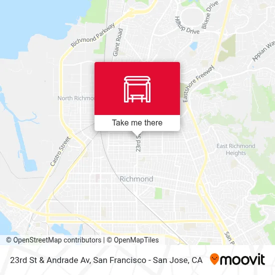 23rd St & Andrade Av map