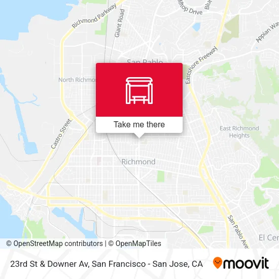 23rd St & Downer Av map