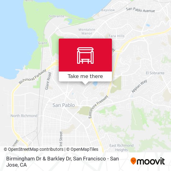 Birmingham Dr & Barkley Dr map
