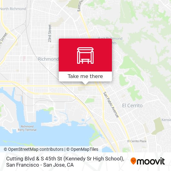 Mapa de Cutting Blvd & S 45th St (Kennedy Sr High School)