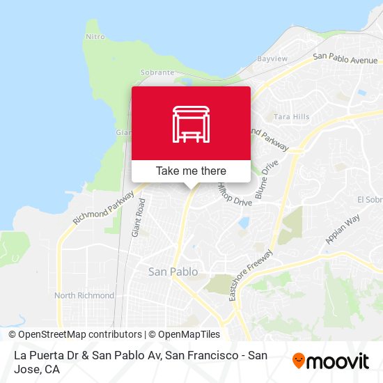 La Puerta Dr & San Pablo Av map