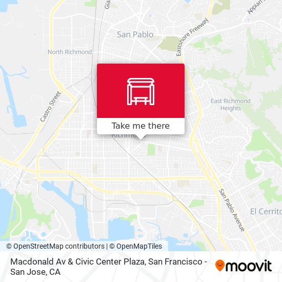 Macdonald Av & Civic Center Plaza map