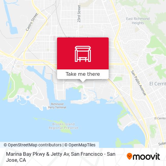 Marina Bay Pkwy & Jetty Av map