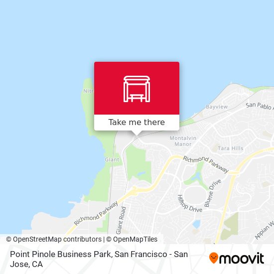 Point Pinole Business Park map