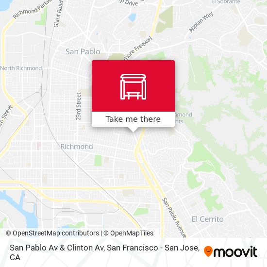 Mapa de San Pablo Av & Clinton Av