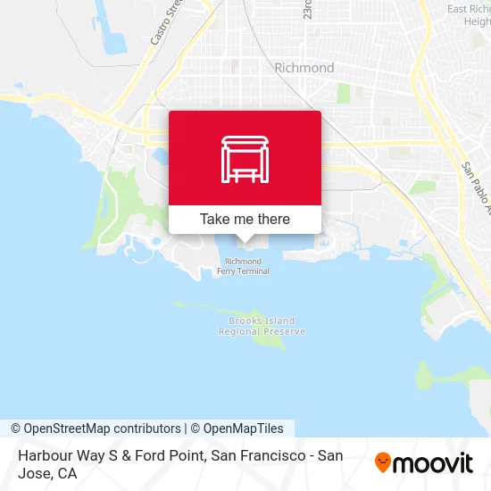 Harbour Way S & Ford Point map