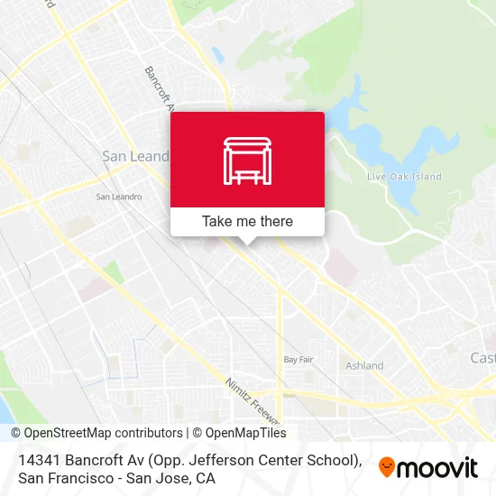 14341 Bancroft Av (Opp. Jefferson Center School) map