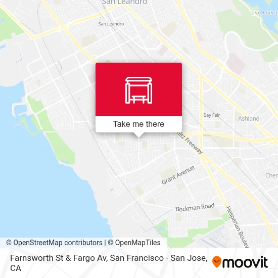 Farnsworth St & Fargo Av map