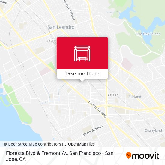 Floresta Blvd & Fremont Av map