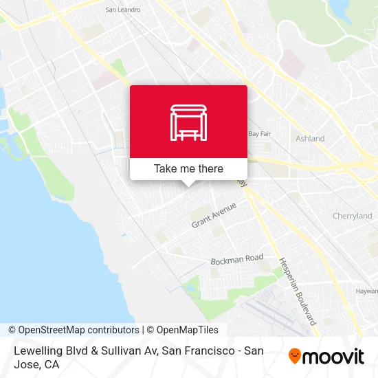 Lewelling Blvd & Sullivan Av map