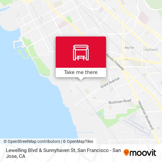 Mapa de Lewelling Blvd & Sunnyhaven St