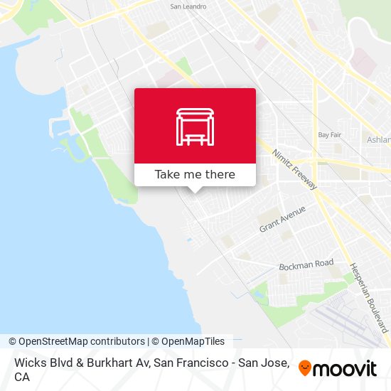 Wicks Blvd & Burkhart Av map