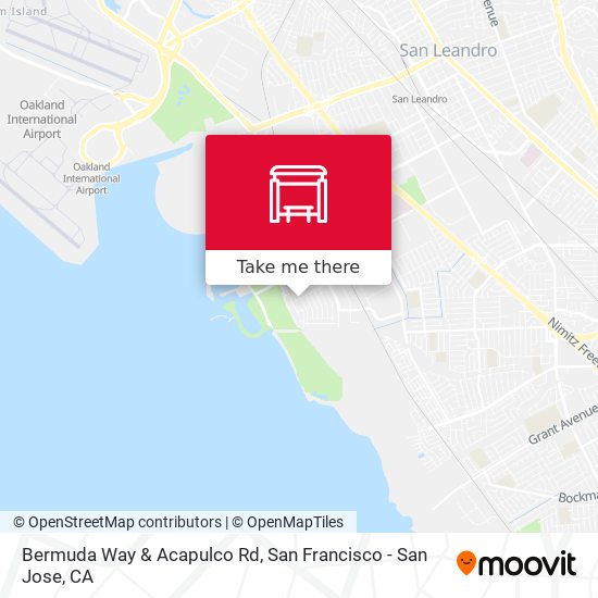 Bermuda Way & Acapulco Rd map