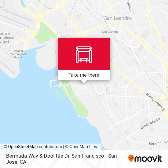Bermuda Way & Doolittle Dr map