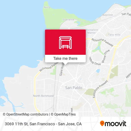 3069 11th St map