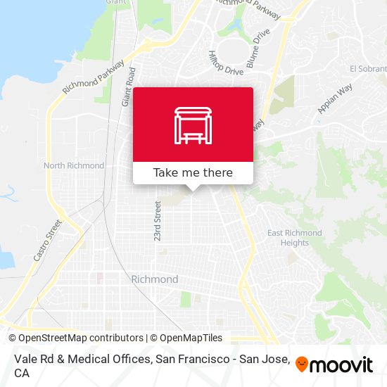 Vale Rd & Medical Offices map