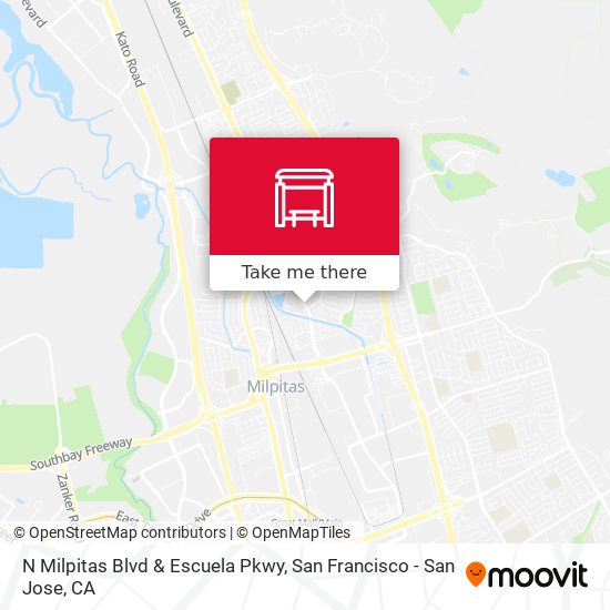 N Milpitas Blvd & Escuela Pkwy map