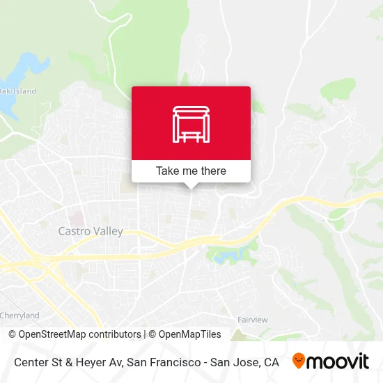 Center St & Heyer Av map