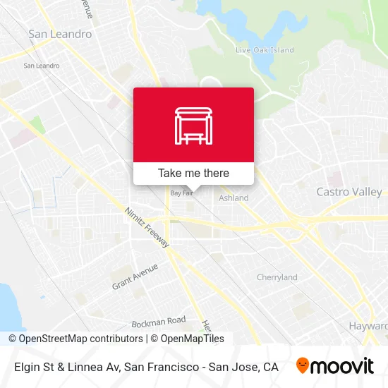 Elgin St & Linnea Av map