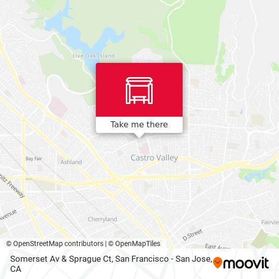 Somerset Av & Sprague Ct map
