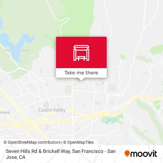 Seven Hills Rd & Brickell Way map