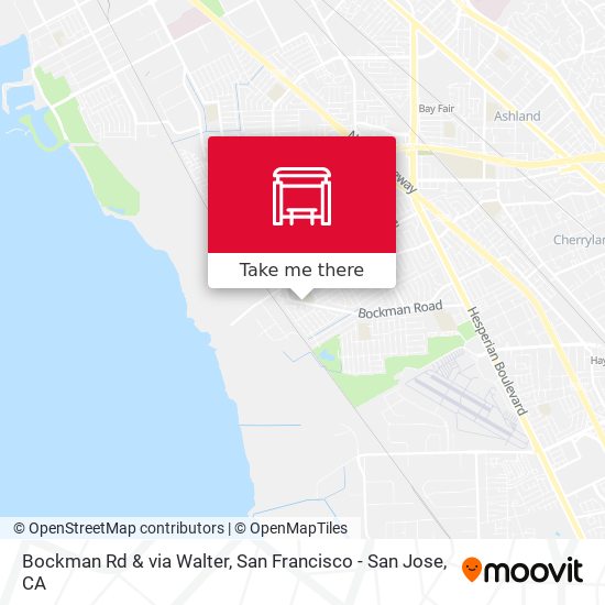 Bockman Rd & via Walter map