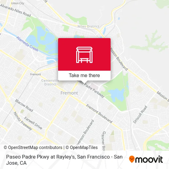 Mapa de Paseo Padre Pkwy at Rayley's
