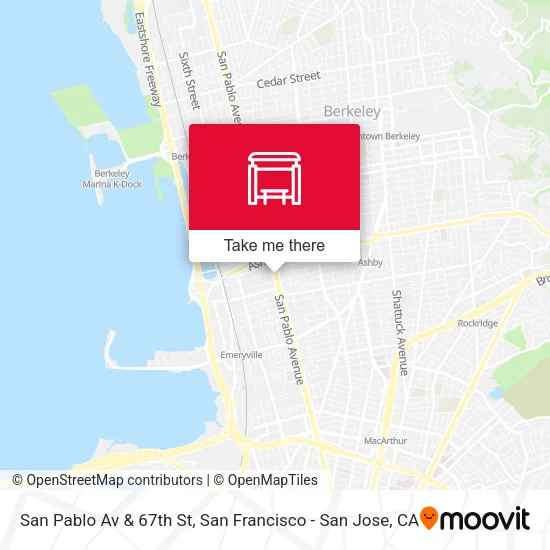 Mapa de San Pablo Av & 67th St