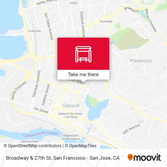 Broadway & 27th St map