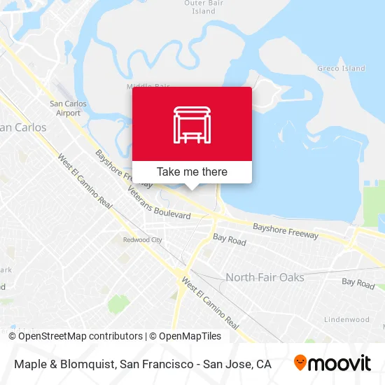 Maple & Blomquist map