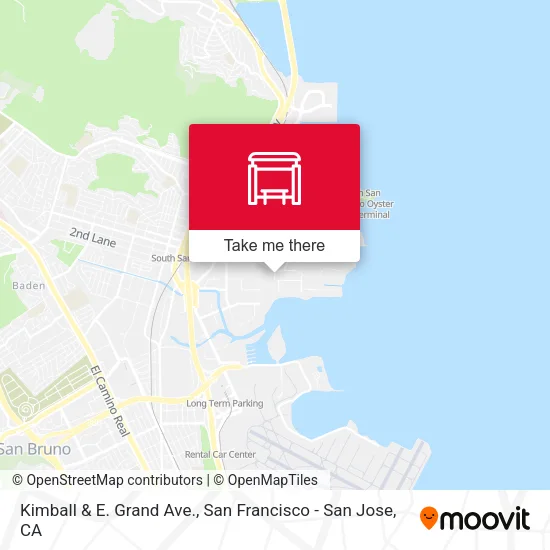Kimball & E. Grand Ave. map
