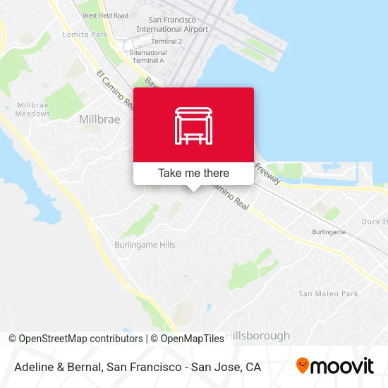 Adeline & Bernal map