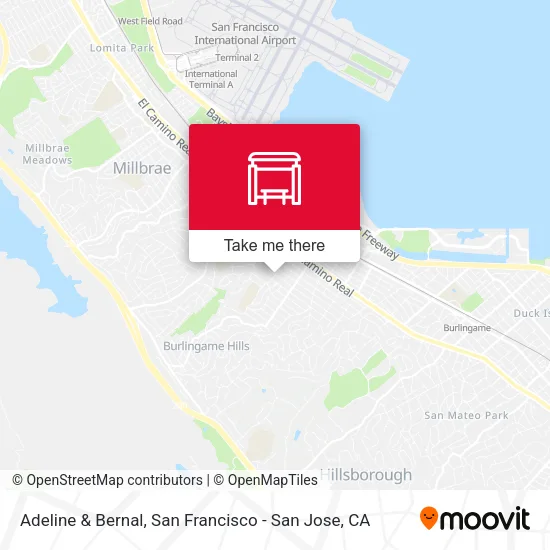 Adeline & Bernal map
