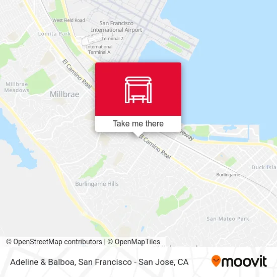 Adeline & Balboa map