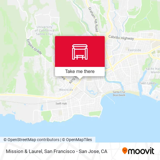 Mission & Laurel map