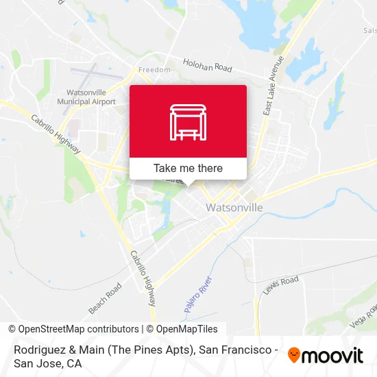 Rodriguez & Main (The Pines Apts) map