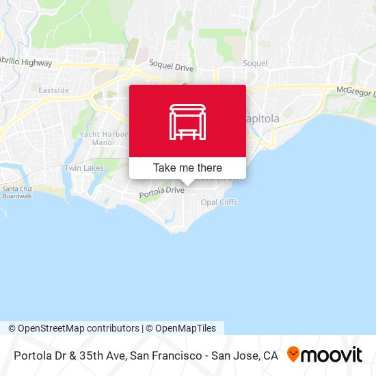 Portola Dr & 35th Ave map